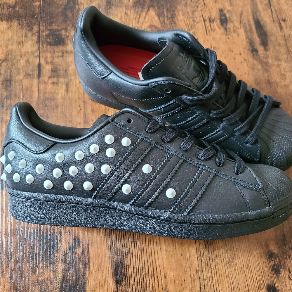56 Adidas Originals Superstar Studded Spikes SZ 8